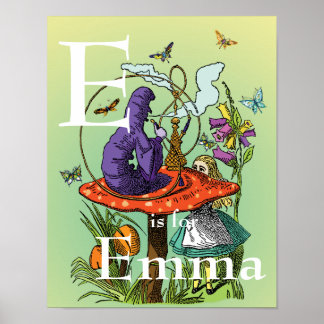 Alice en de Caterpijler in Wonderland Poster