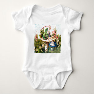 Alice en de Caterpijler in Wonderland Romper