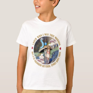 Alice en de Caterpijler in Wonderland T-shirt