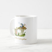 Alice en de Caterpijler Koffiemok (Voorkant links)