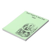 Alice en de Caterpijler Notitieblok (Linkerzijde)