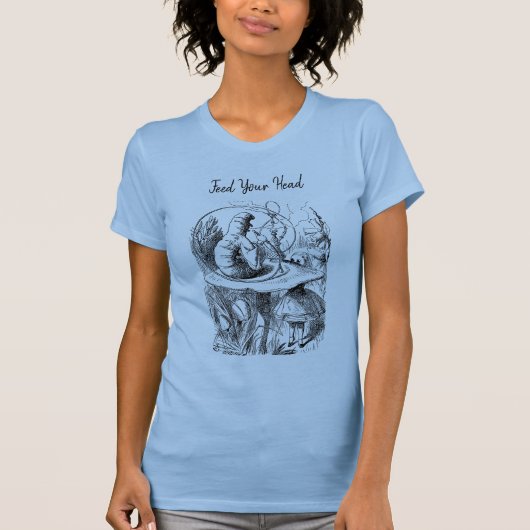 Alice en de Caterpijler T-shirt (Voorkant)