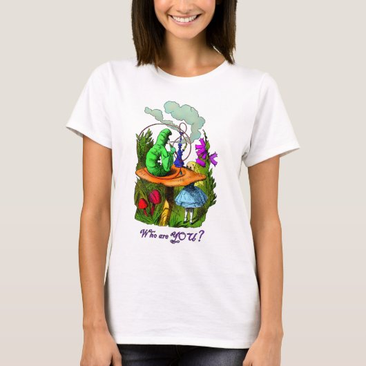 Alice en de Caterpijler T-shirt (Voorkant)