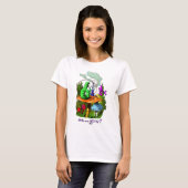 Alice en de Caterpijler T-shirt (Voorkant volledig)