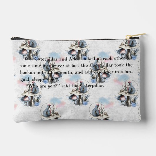 Alice en de Caterpillar Etui (Achterkant)