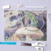 "Alice en de Caterstyle" door Alice B Woodward Tissuepapier (Craft)