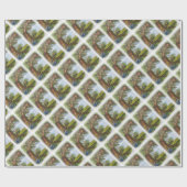 Alice en de Cheshire Cat Cadeaupapier (Vlak)