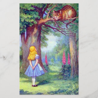Alice en de Cheshire Cat Full Color
