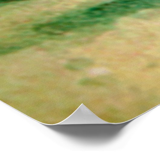 Alice en de Cheshire Cat in Wonderland Poster (Hoek)