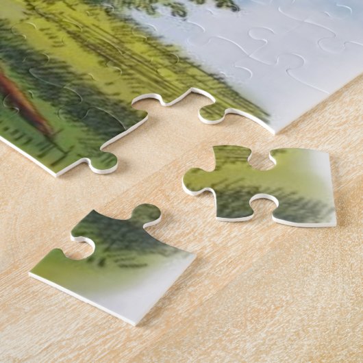 Alice en de Cheshire Cat Legpuzzel (Zijkant)