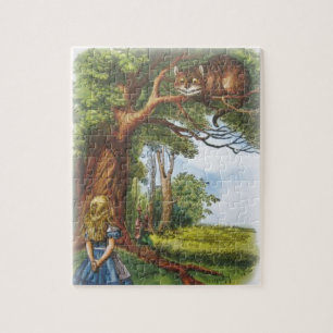 Alice en de Cheshire Cat Legpuzzel