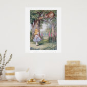 Alice en de Cheshire Cat, Poster (Keuken)