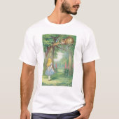 Alice en de Cheshire Cat T-shirt (Voorkant)