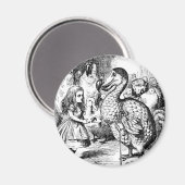 Alice en de Dodo Magneet (Voorkant / Achterkant)