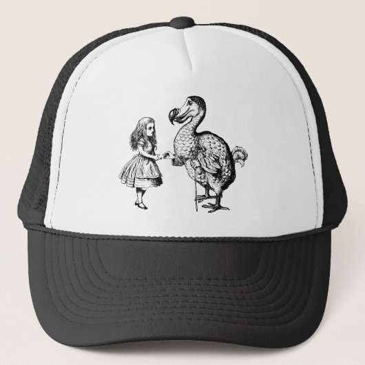 Alice en de Dodo Trucker Pet (Voorkant)