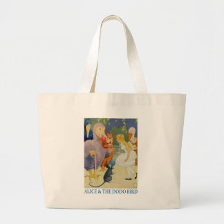 Alice en de dodo vogel grote tote bag