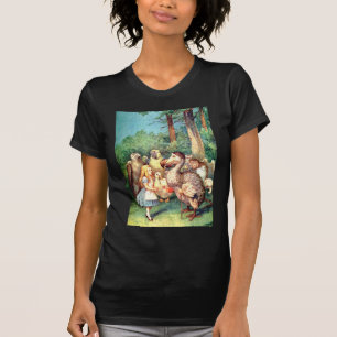 Alice en de Dodo-vogel in Wonderland T-shirt