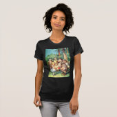 Alice en de Dodo-vogel in Wonderland T-shirt (Voorkant volledig)