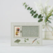 Alice en de Duchess glimlachen Briefkaart (Staand voorkant)