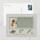 Alice en de Duchess glimlachen Briefkaart (Voorkant / Achterkant)