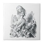 Alice en de Eekhoorns Tegeltje (Voorkant)