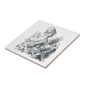 Alice en de Eekhoorns Tegeltje (Zijkant)