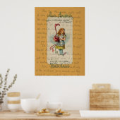 Alice en de Flamingo Poster (Keuken)