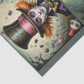 Alice en de gekke hoedenmaker in Wonderland Tissuepapier (Detail)