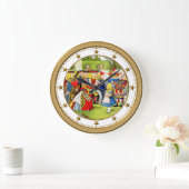 Alice en de hartenkoningin in Wonderland Grote Klok (Huis)