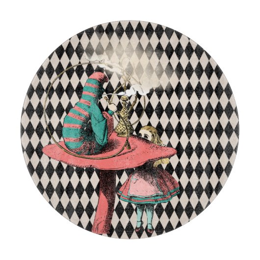 Alice en de Hookah-rokerijpijler Snijplank (Voorkant)