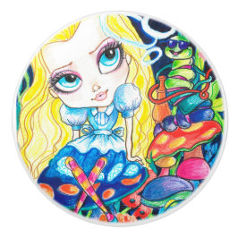 Alice en de keramische knop van de Caterstone