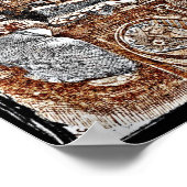 Alice en de Knitting Sheep Poster (Hoek)