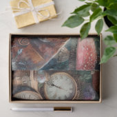 Alice en de Konijn Vintage Theetijd Decoupage Tissuepapier (Geschenk)