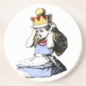 Alice en de Kroon 1 Zandsteen Onderzetter (Voorkant)