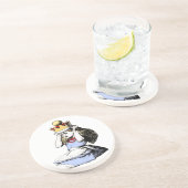 Alice en de Kroon 1 Zandsteen Onderzetter (Zijkant)