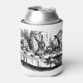 Alice en de Mad Hatter Tea Party geschenken Blikjeskoeler (Blikje Voorkant)