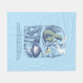 Alice en de middelbare rugzak van de Caterstyle Fleece Deken (Voorkant (Horizontaal))