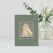 Alice en de Rosebush Fairy, briefkaart (Staand voorkant)