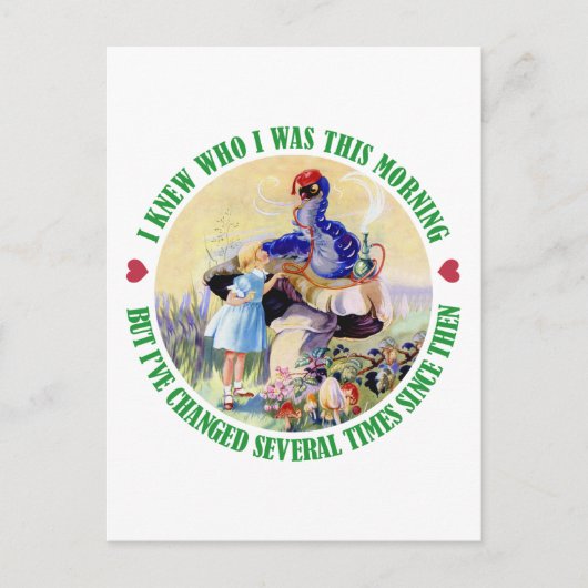 ALICE EN DE RUPS BRIEFKAART (Voorkant)