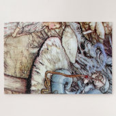 “Alice en de Rups” door Arthur Rackham Legpuzzel (Horizontaal)