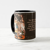 Alice en de speelkaarten mok (Voorkant links)