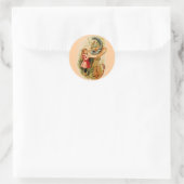 Alice en de Stickers van de Caterstrand Round (Tas)
