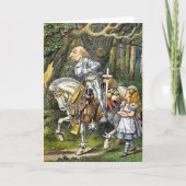 Alice en de White Knight Bedankkaart (Voorkant)