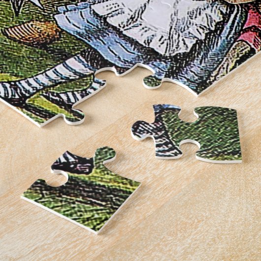 Alice en de White Knight Legpuzzel (Zijkant)
