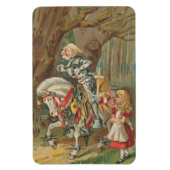 Alice en de White Knight Magneet (Verticaal)