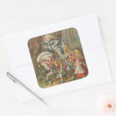 Alice en de White Knight Sticker (Envelop)