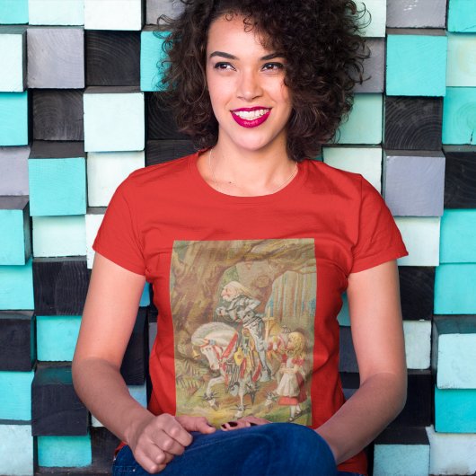 Alice en de White Knight T-shirt