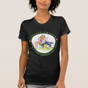 ALICE EN DE WITTE KIJK - IK BEN LAAT! T-SHIRT