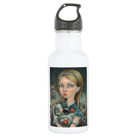 Alice en Dodo Waterfles (Voorkant)