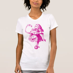 Alice en Flamingo Inked Pink T-shirt